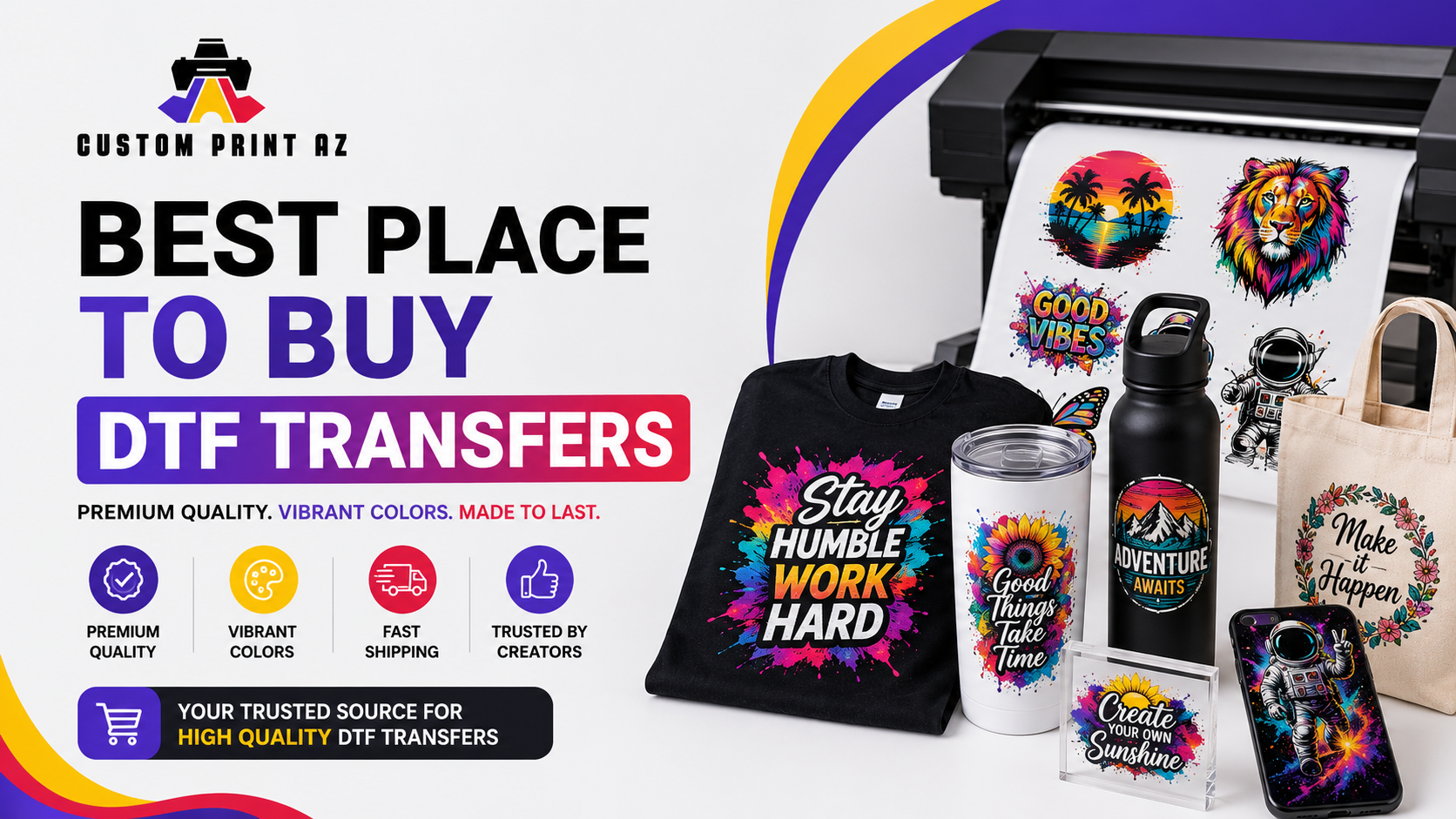 Best Place To Buy DTF Transfers