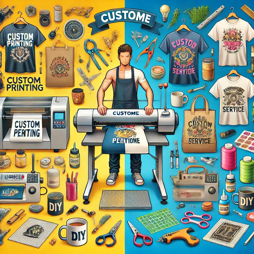 Custom Printing vs. DIY