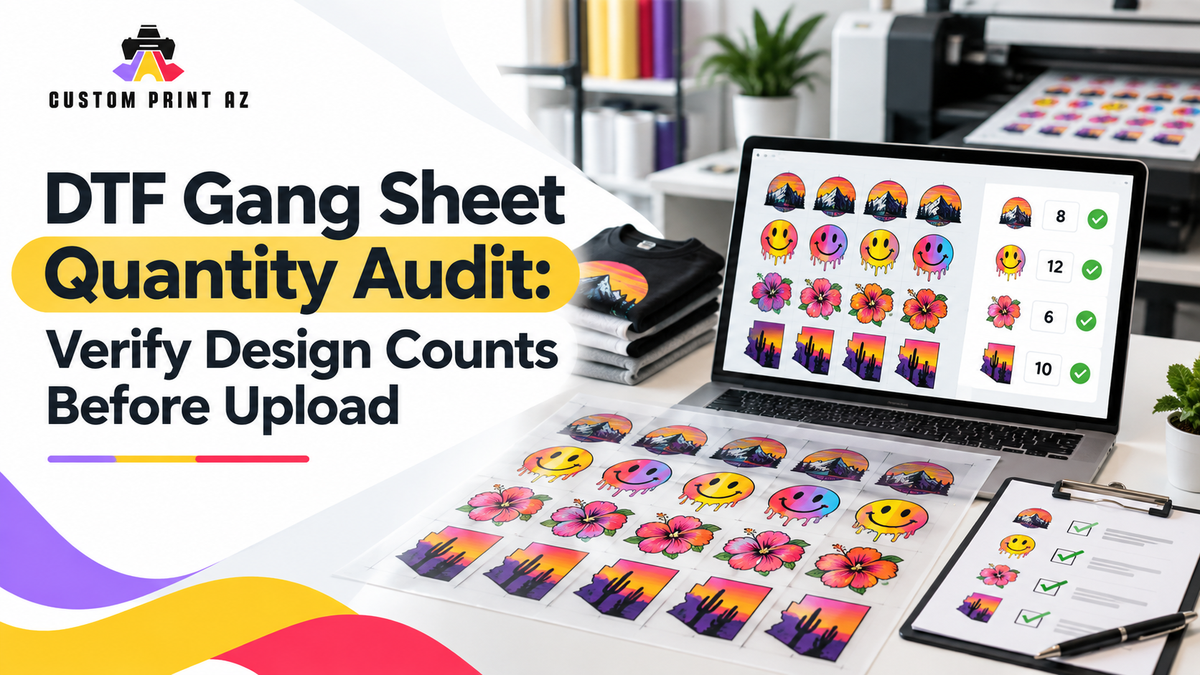 DTF Gang Sheet Quantity Audit: Verify Design Counts Before Upload