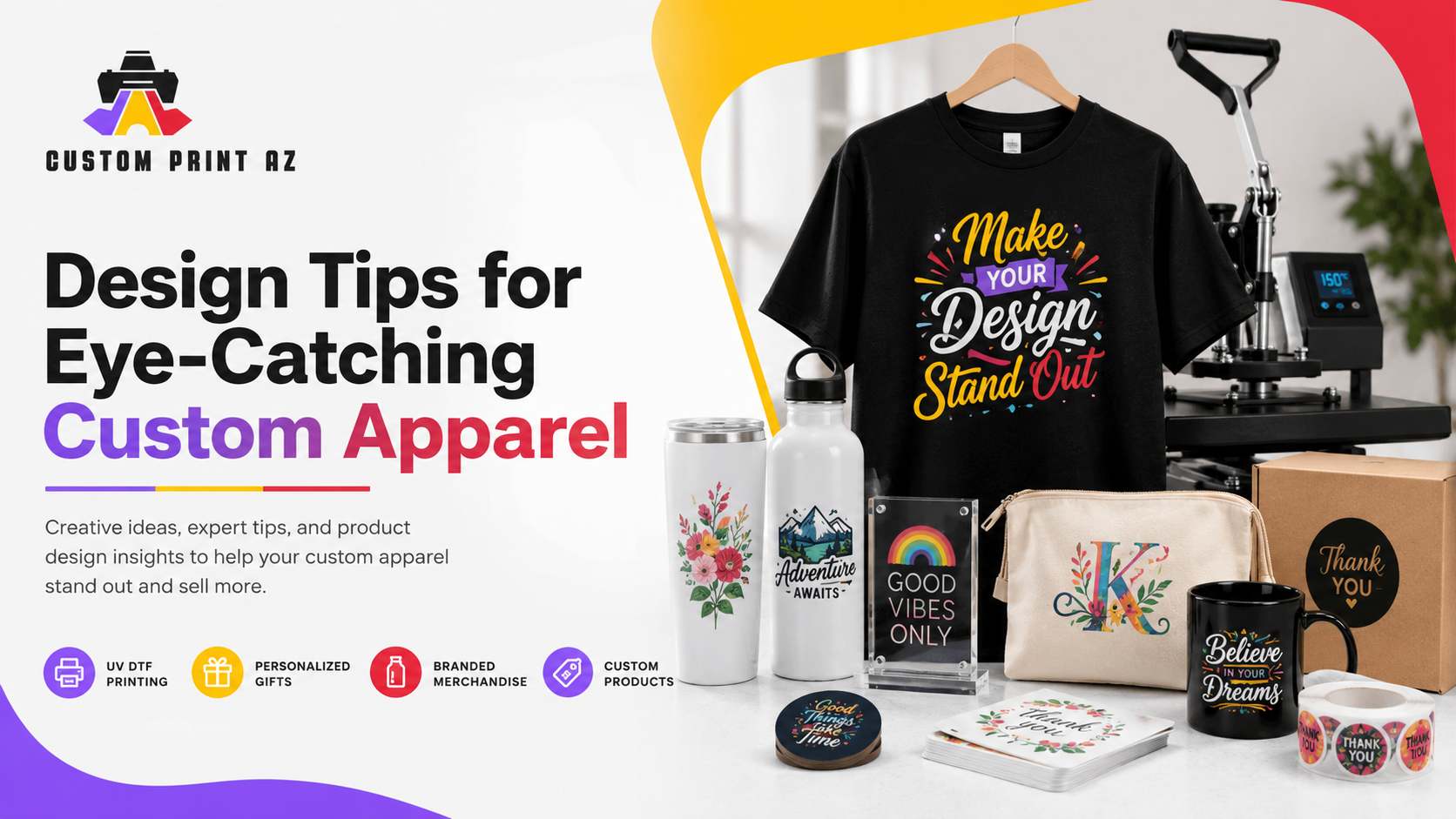 Design Tips for Eye-Catching Custom Apparel