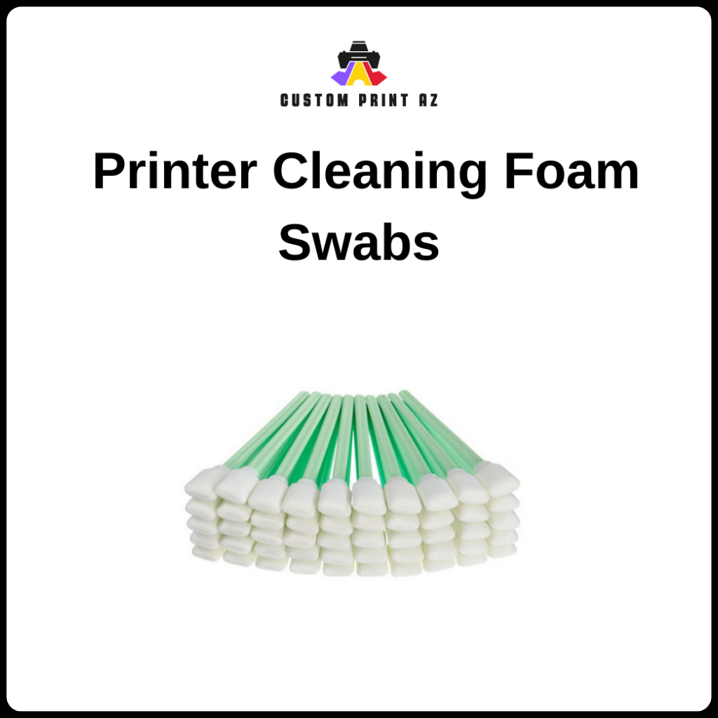 Printer Cleaning Foam Swabs - 50 Pack