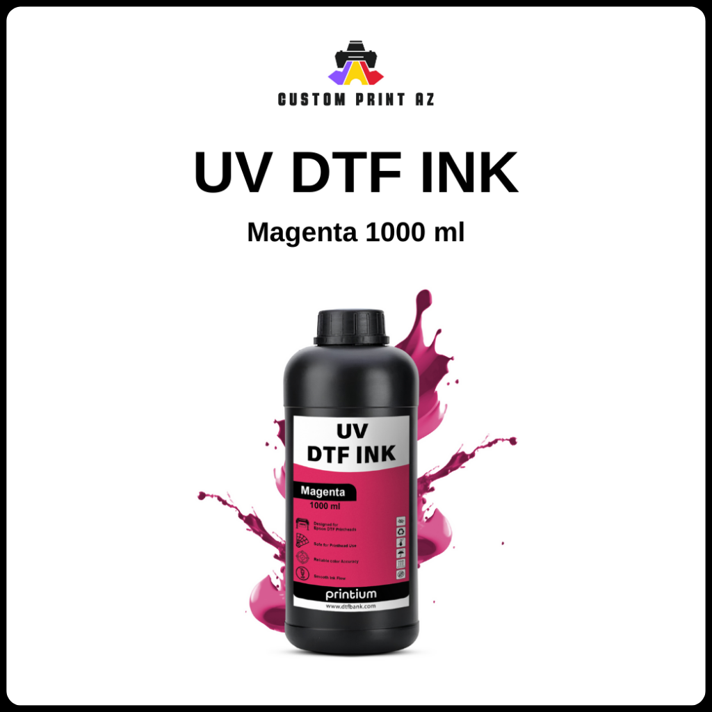 UV DTF Ink - Magenta 1 Liter