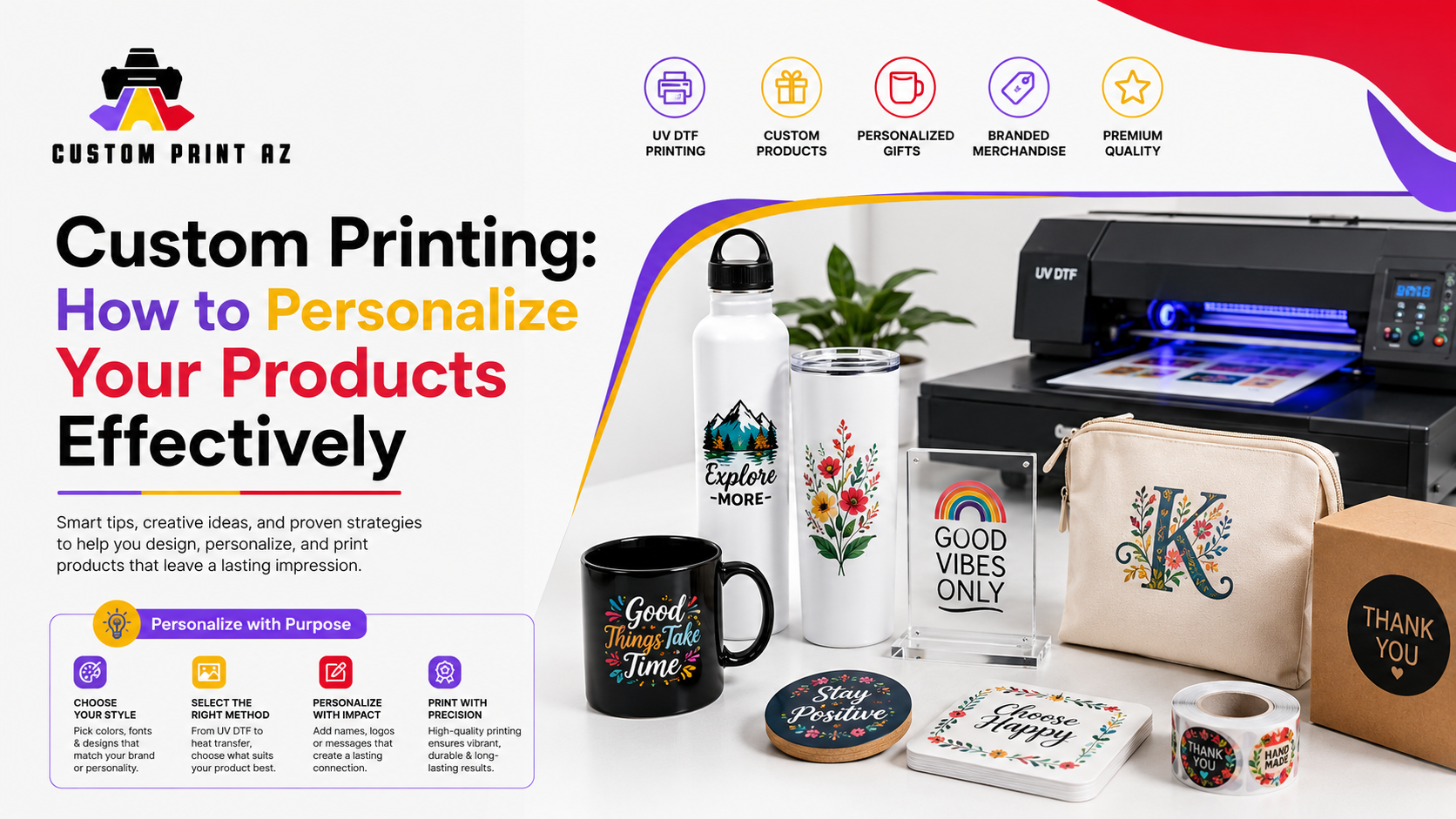 Custom Printing: How to Personalize Your Products Effectively