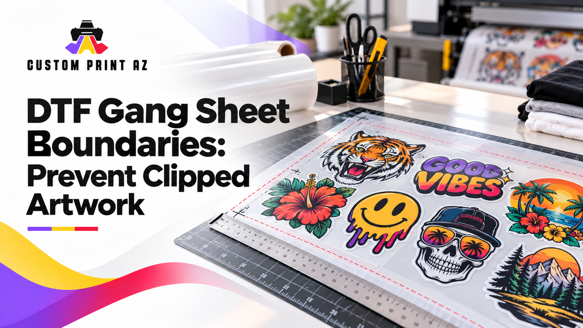 DTF Gang Sheet Boundaries: Prevent Clipped Artwork