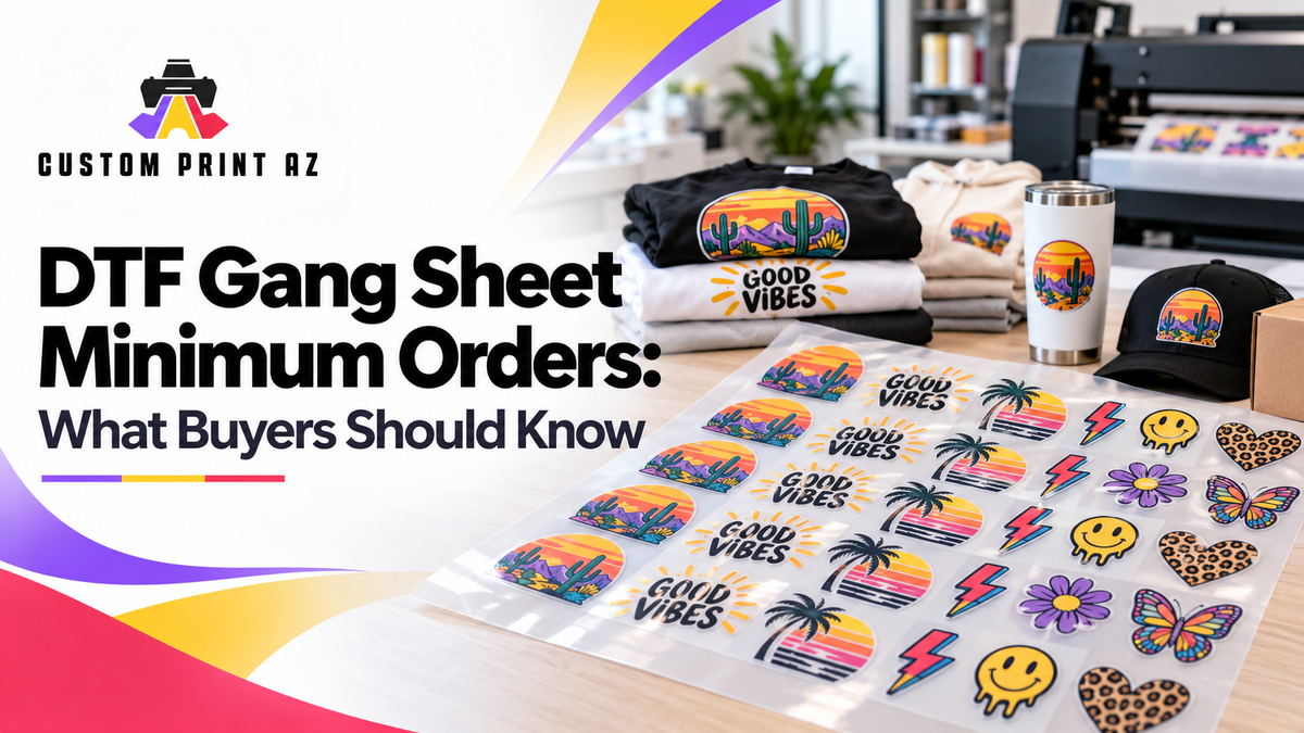 DTF Gang Sheet Minimum Orders: What Buyers Should Know