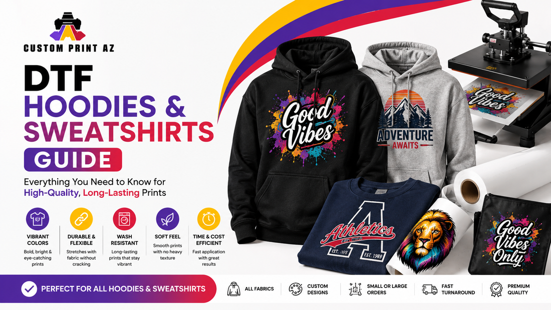 DTF Hoodies & Sweatshirts Guide