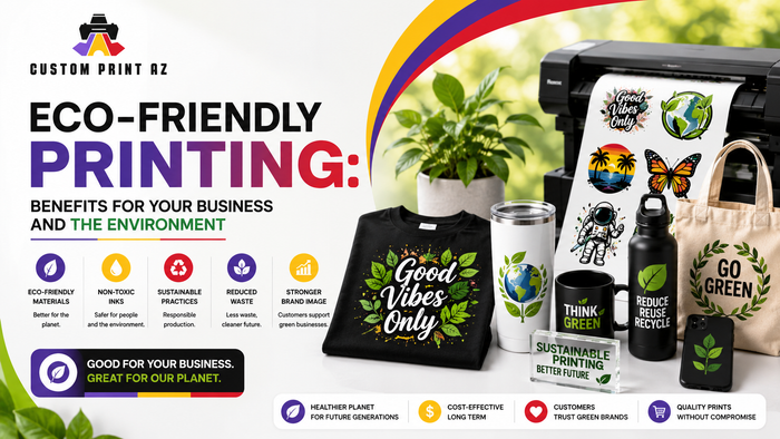 Eco-Friendly Printing Sustainable, High-Quality Printing