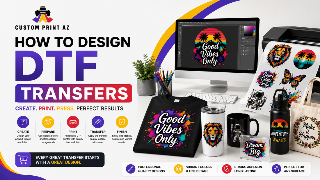 How To Design DTF Transfers