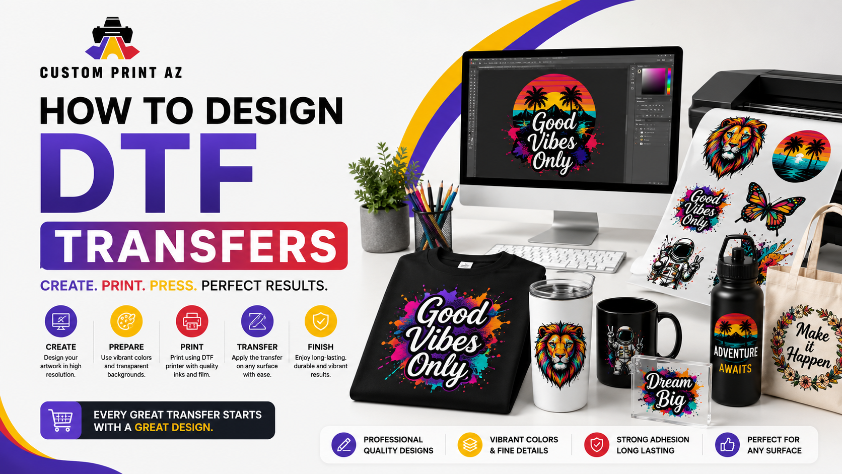 How To Design DTF Transfers