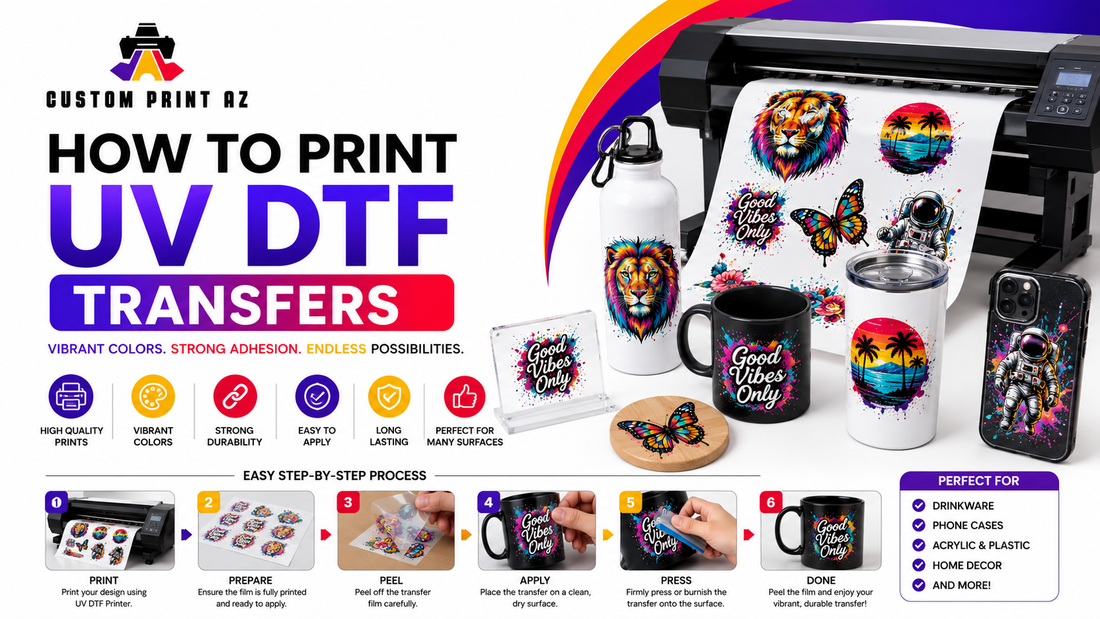How To Print Uv Dtf Transfers