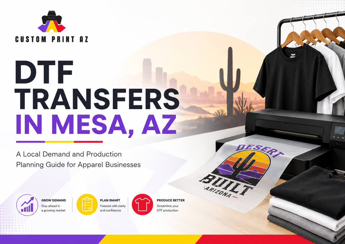 DTF Transfers in Mesa, AZ: A Local Guide