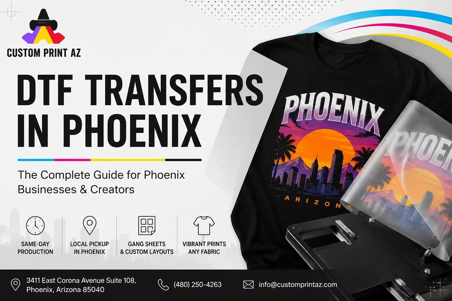 DTF Transfer Guide for Phoenix Businesses: General Guide