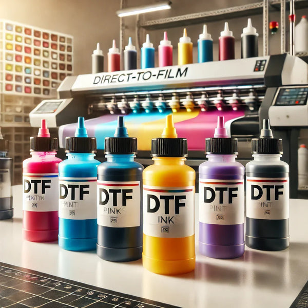 DTF Inks for Direct to Film Printing and Consistent Results!