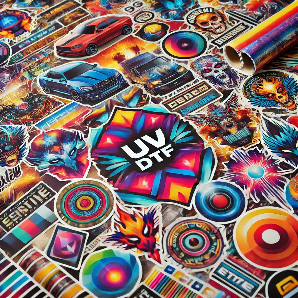 UV DTF Stickers: Durable, Vibrant, Custom Designs