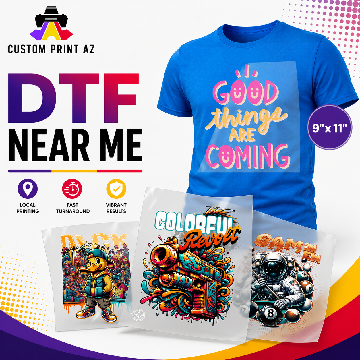 DTF Near Me | Local Direct to Film Printing Services