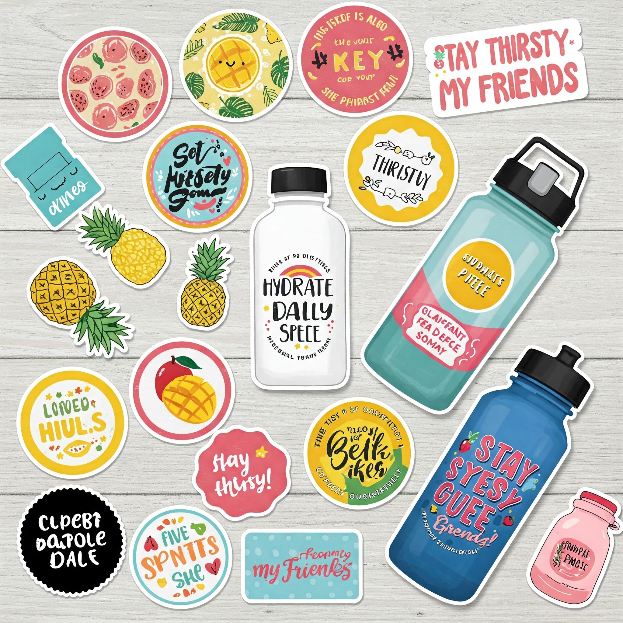 Stickers for Water Bottles