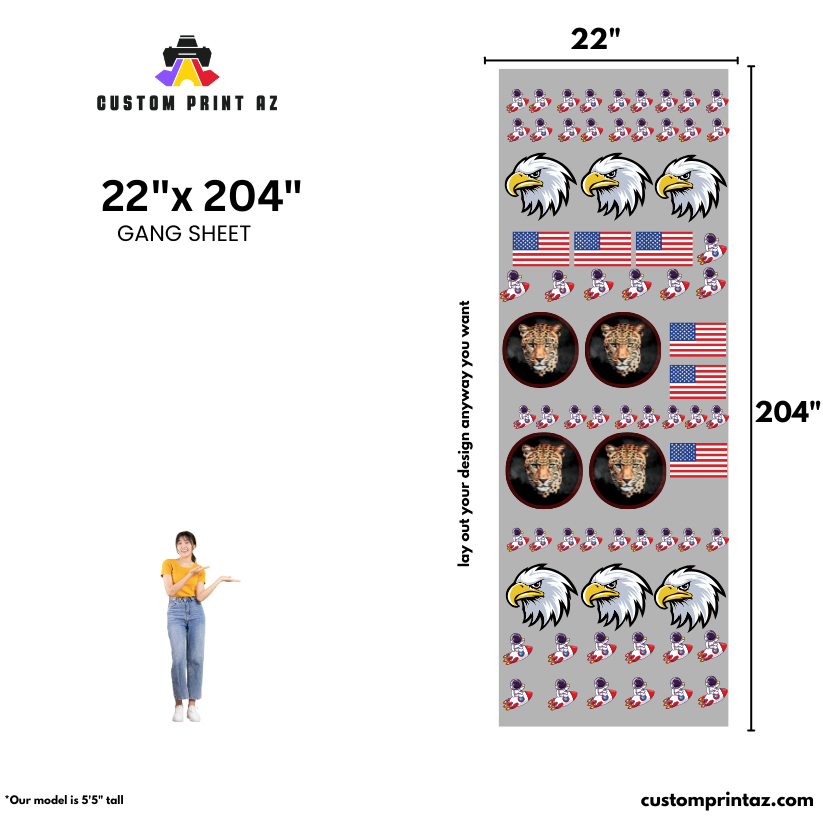 DTF - Upload Gang Sheet