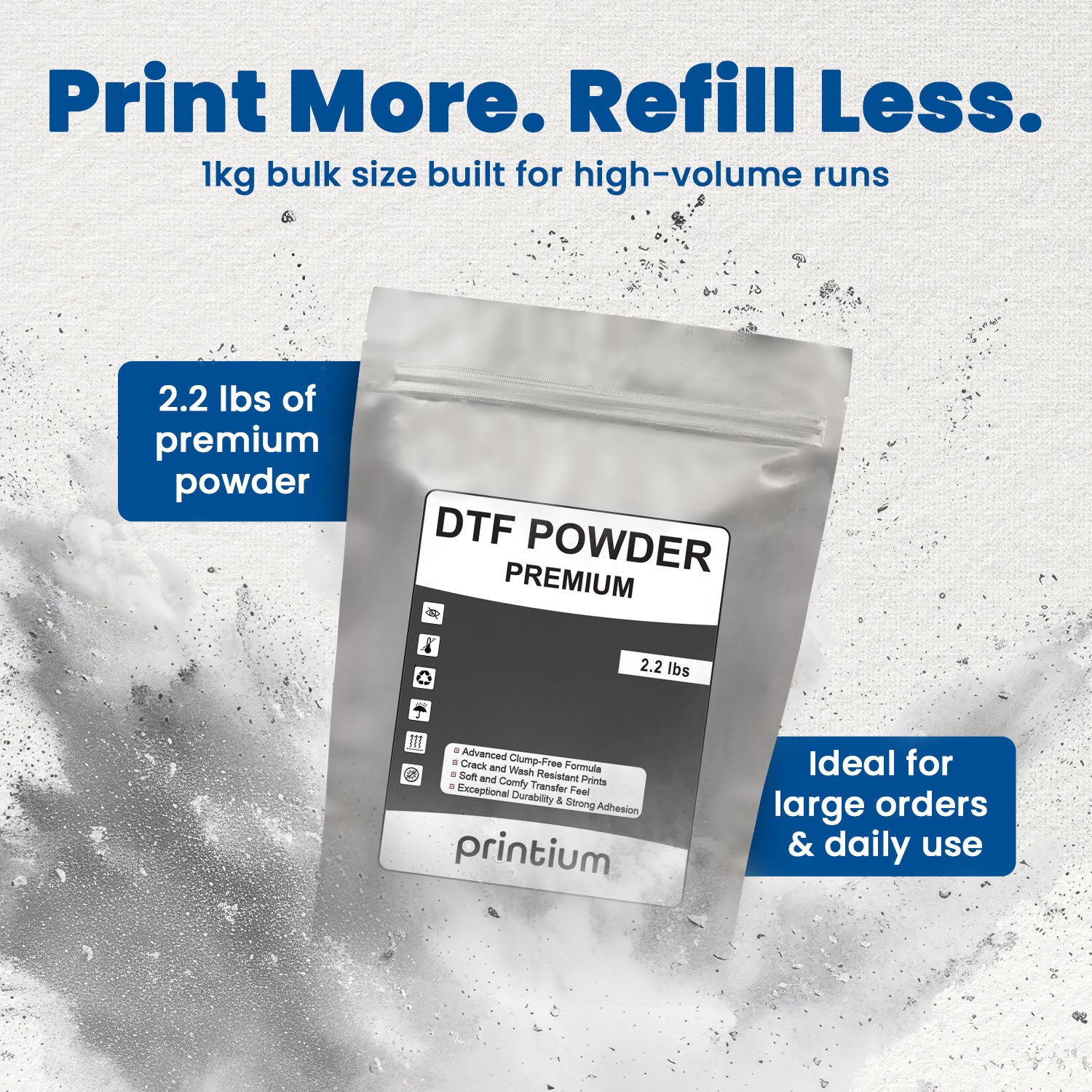 DTF Transfer Powders - 1 KG