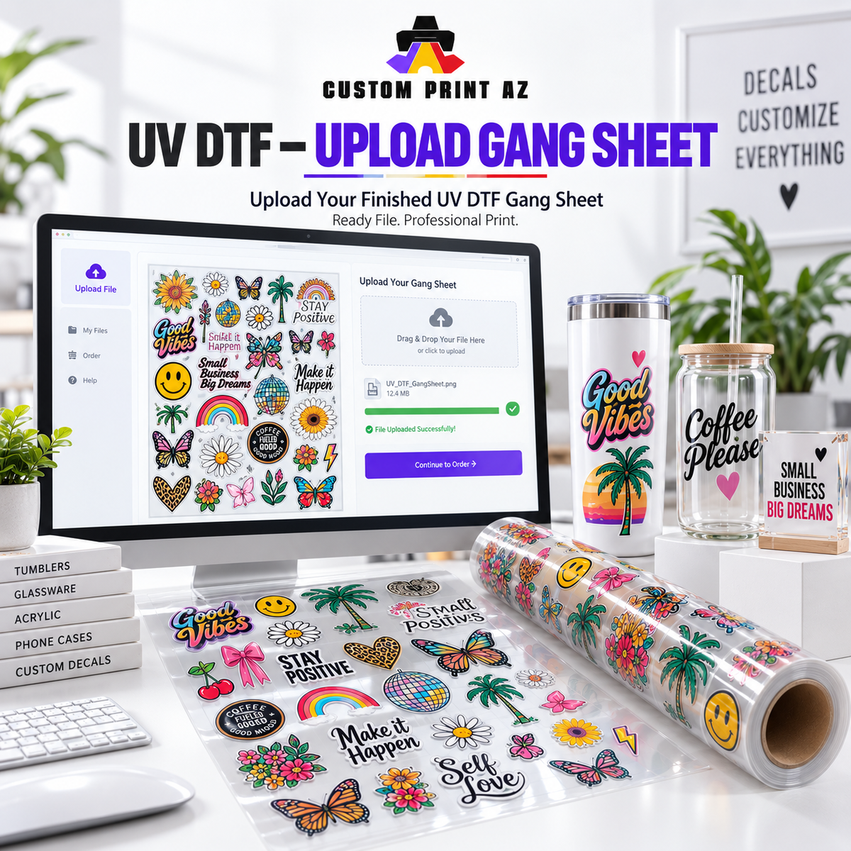 UV DTF - Upload Gang Sheet